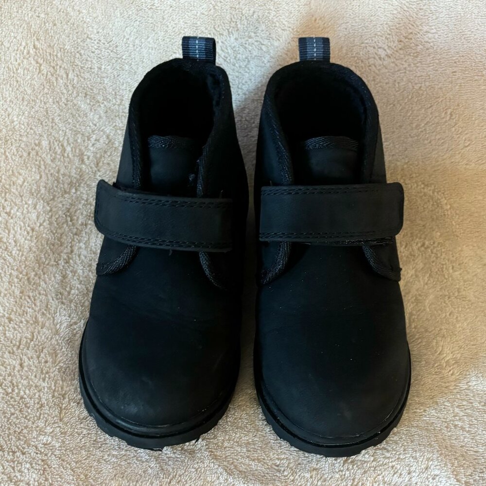 CAT & JACK MAGNUS Toddler Boy's Ankle Boots Size 9 in color Black